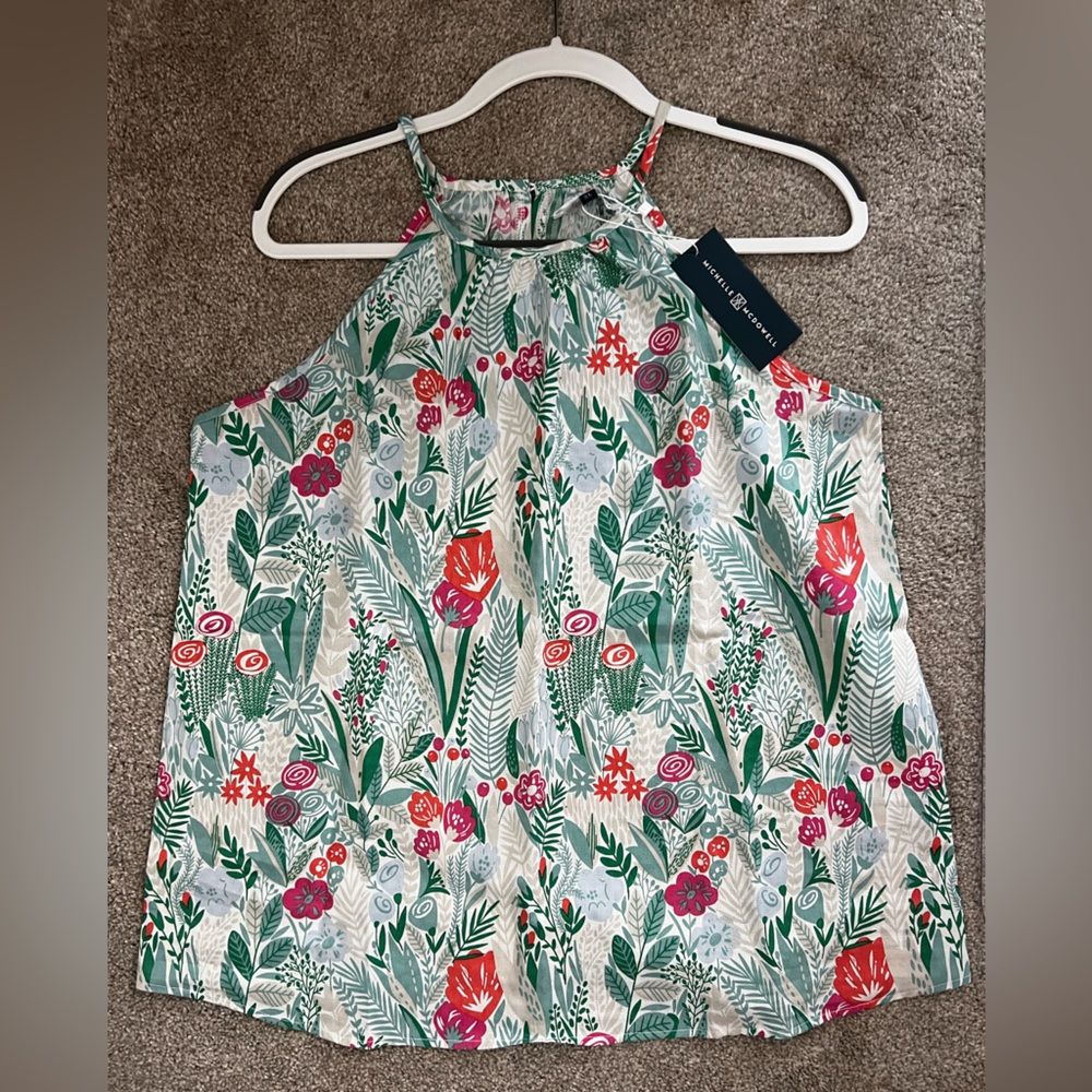 NWT Michelle McDowell High Neck Tank